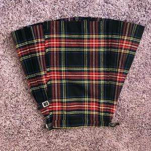 Plaid skirt